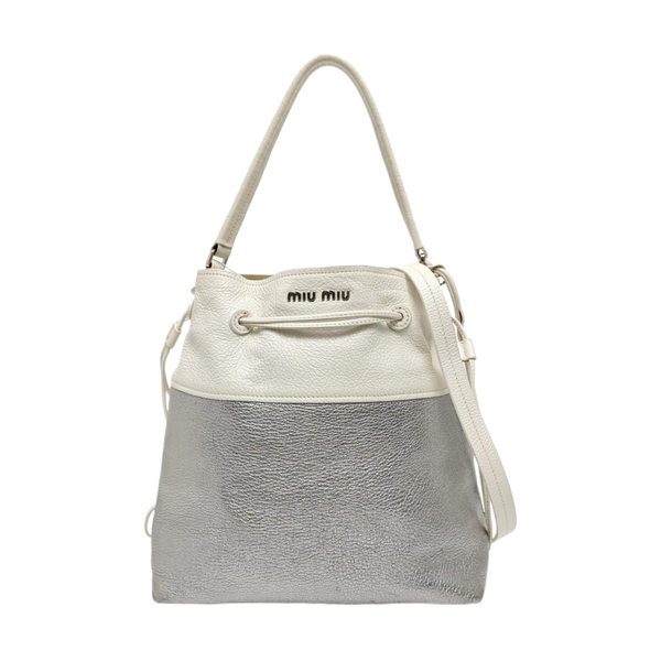 Madras Calfskin Silver