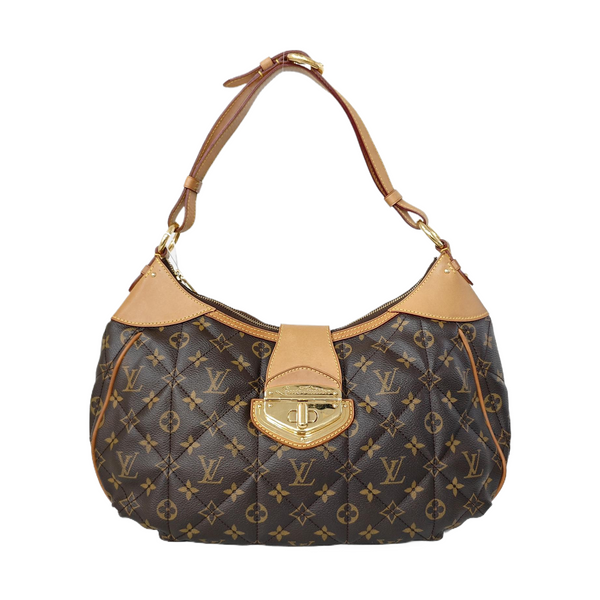 ETOILE CITY GM Monogram Coated Canvas Brown