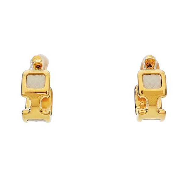 Metal Gold Stud Earrings