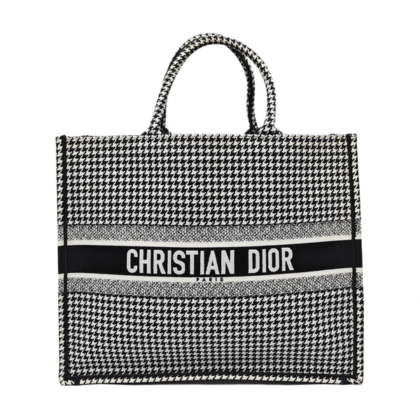 Book Tote Large Canvas Black