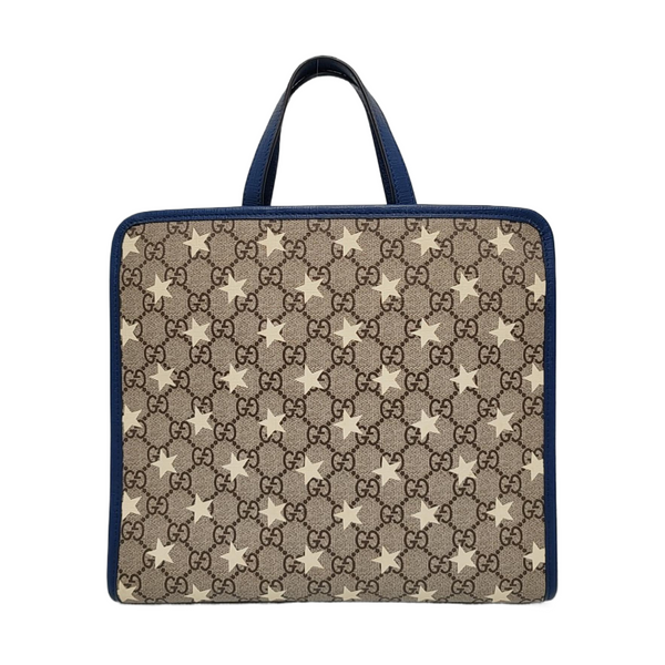 Children’s GG Bucket Monogram Coated Canvas Beige