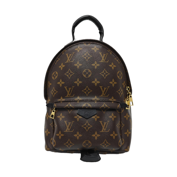 PALM SPRINGS PM Monogram Coated Canvas Brown