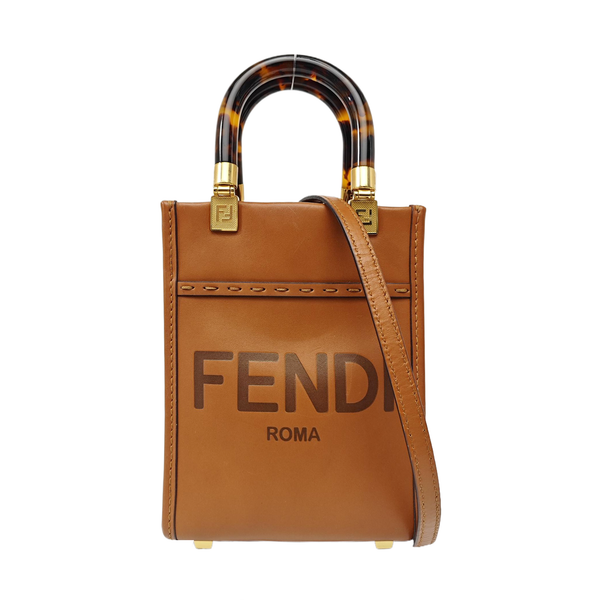 Sunshine Mini Calfskin Brown