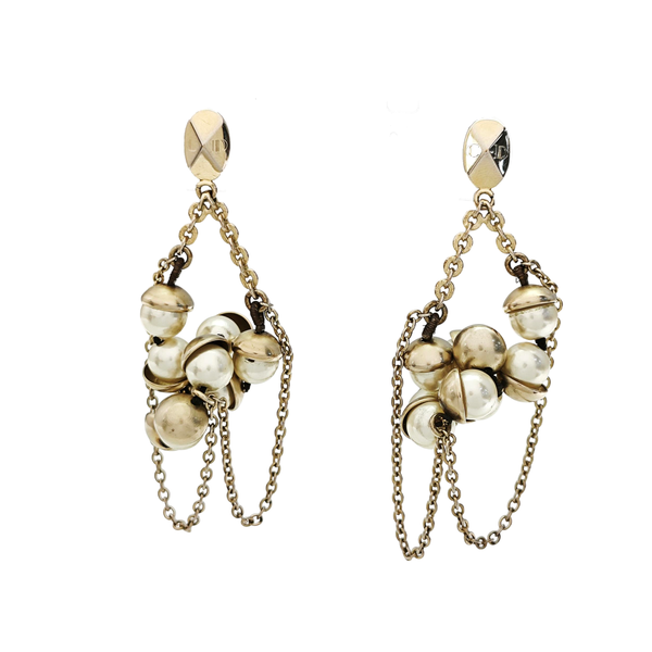Metal Gold Earrings