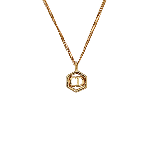 Collar bañado en oro
