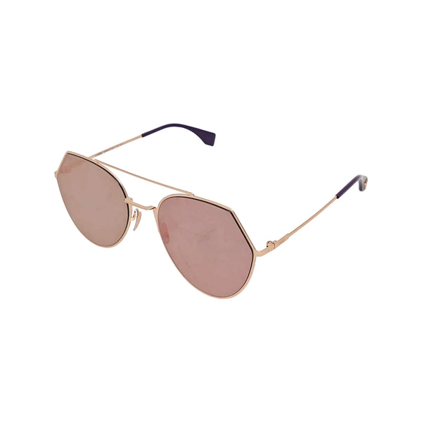 Metal Sunglasses Green