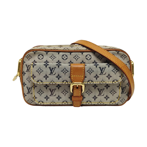 JULIETTE Mini Monogram Denim Gray