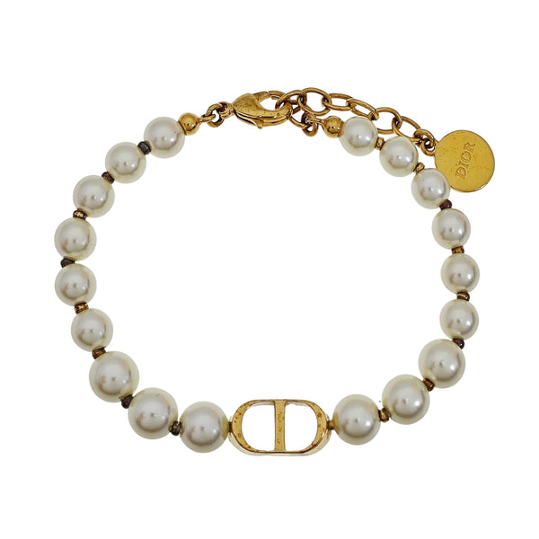 30 Montaigne Metal White Bracelet