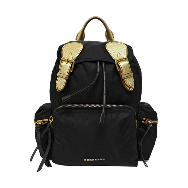 The Rucksack Medium Nylon Black