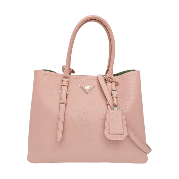 Saffiano Calfskin Tote Bag Pink