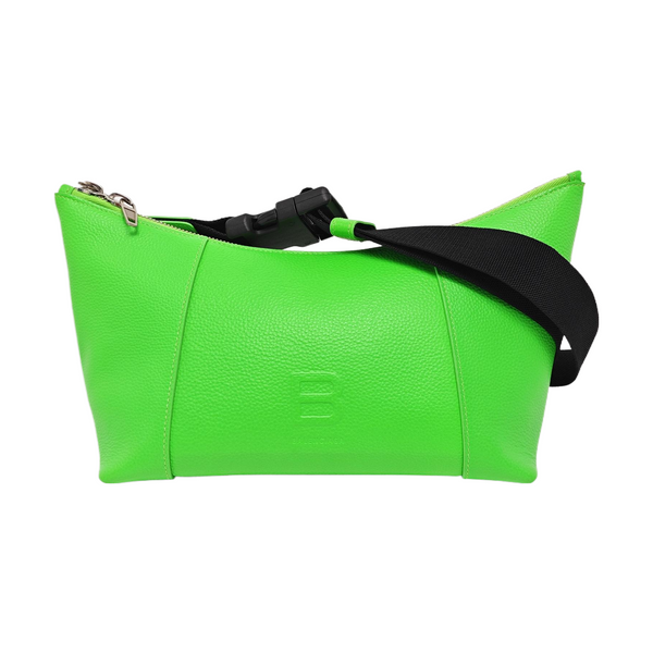 Authenticated pre-owned Hourglass Calfskin Green - Top Handle Bag at Looply
