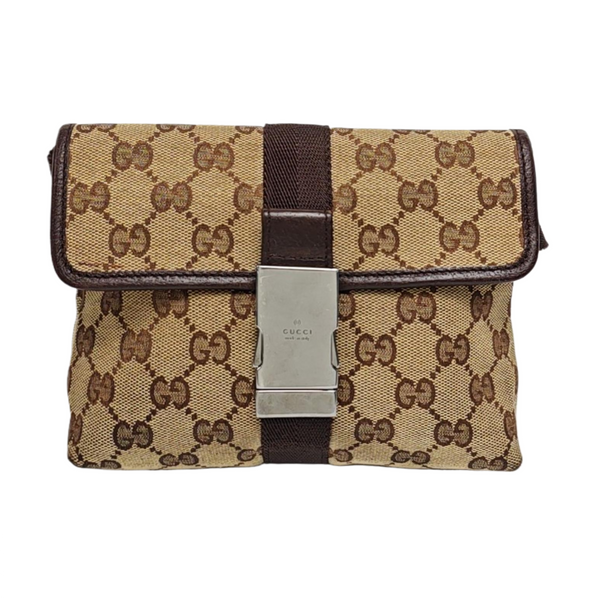 Monogram Coated Canvas Brown