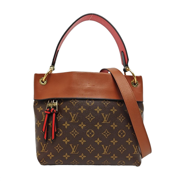 TUILERIES Monogram Coated Canvas Brown