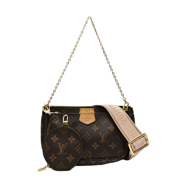 MULTI Monogram Coated Canvas Brown