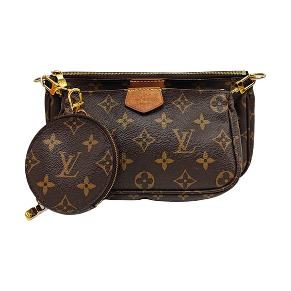MULTI Monogram Coated Canvas Brown