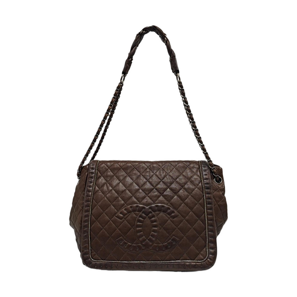 LUXURY LINE Quilted Calfskin Gray