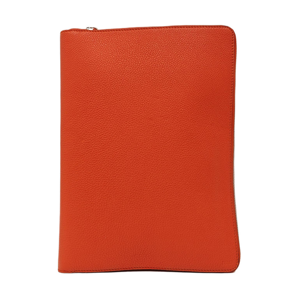 Calfskin Top Handle Bag Red