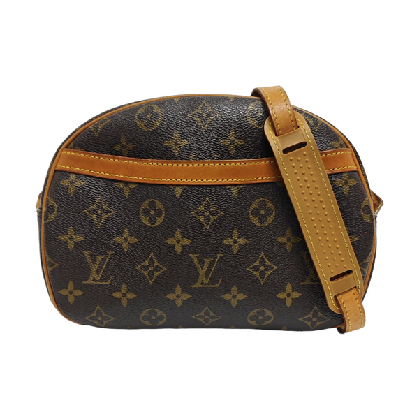 BLOIS PM Monogram Coated Canvas Brown