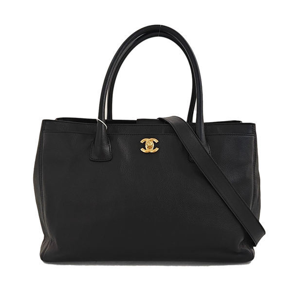 CERF Extra Large Grained Calfskin Black