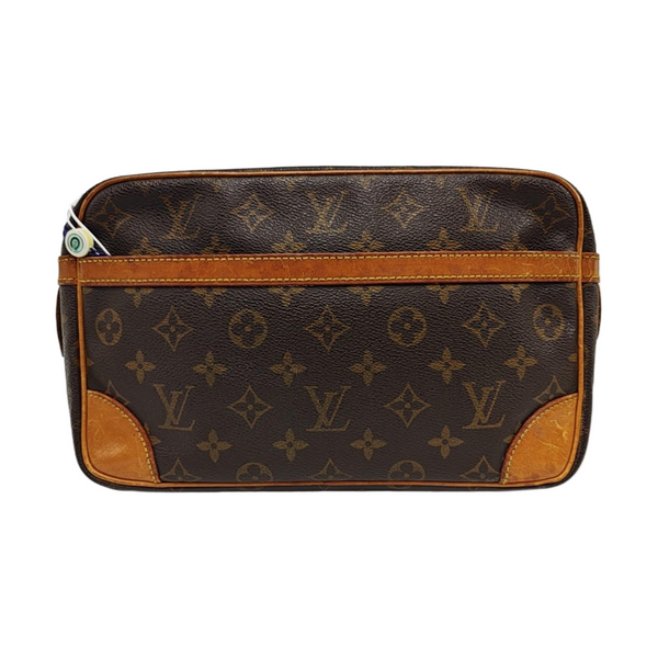 COMPIEGNE Monogram Coated Canvas Brown