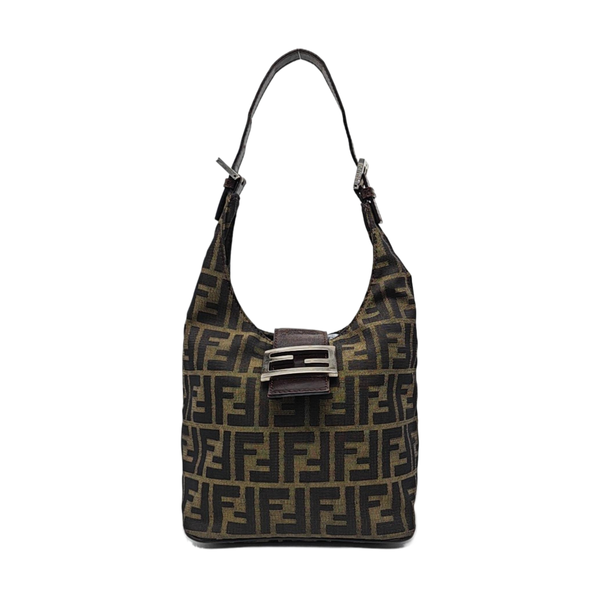 Canvas Shoulder Bag Brown