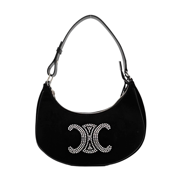 AVA Medium Velvet Black