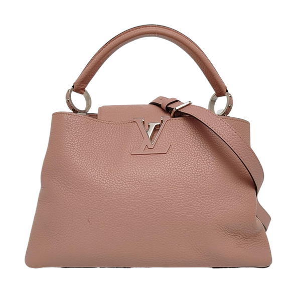 CAPUCINES MM Calfskin Pink