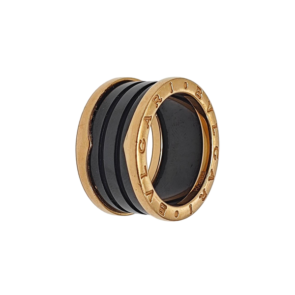 B.ZERO1 18k Rose Gold Ring EU 54