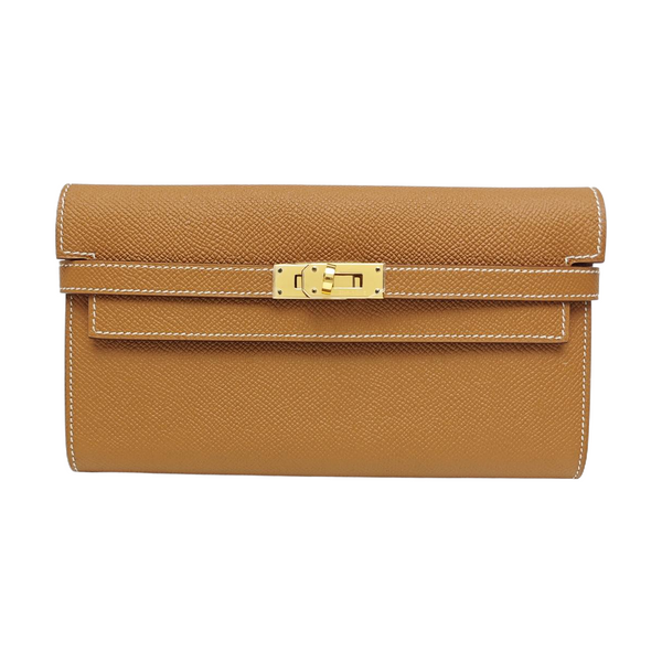 Kelly 20 Epsom Brown Wallet