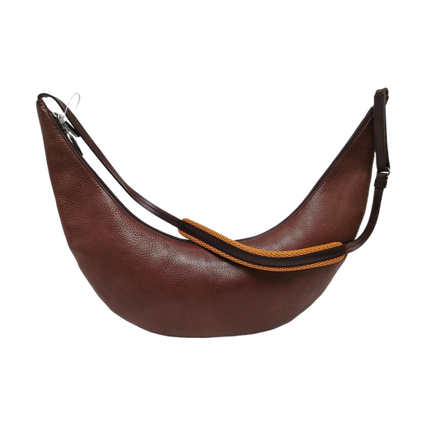 Calfskin Shoulder Bag Brown