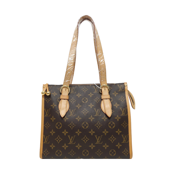 POPINCOURT Monogram Coated Canvas Brown
