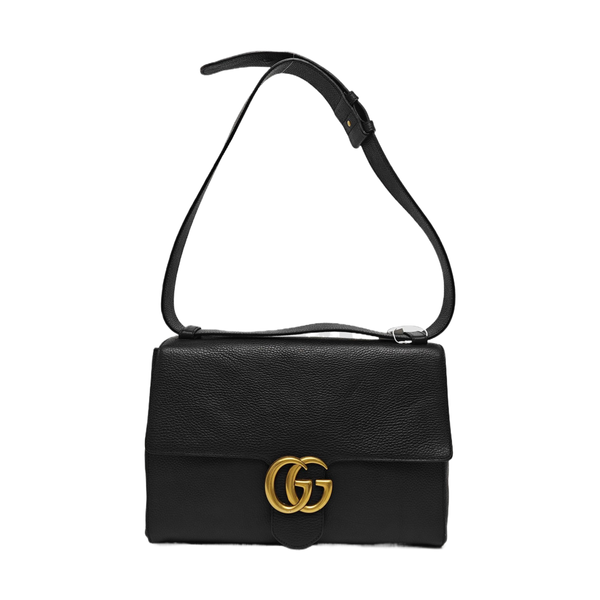 GG Marmont Calfskin Black