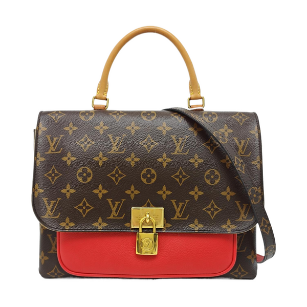 MARIGNAN Monogram Coated Canvas Brown