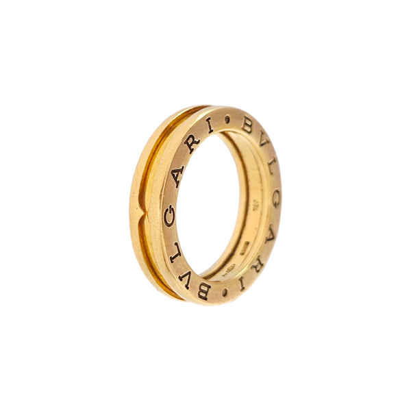 B.ZERO1 18k Rose Gold Ring EU 52