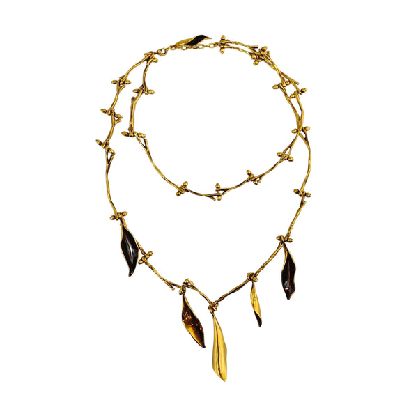Metal Rose Gold Necklace