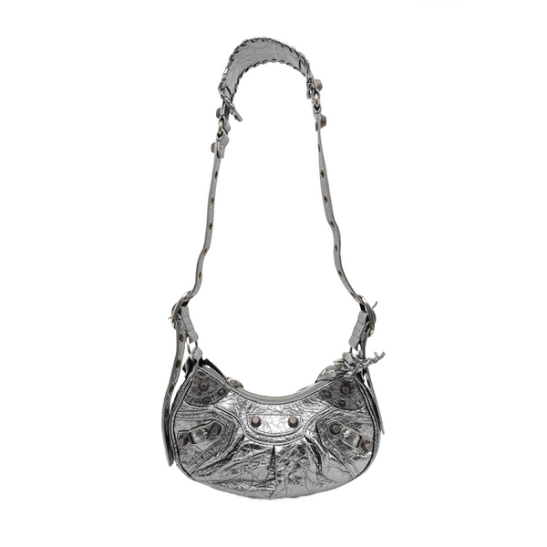 Le Cagole XS Lambskin Gray
