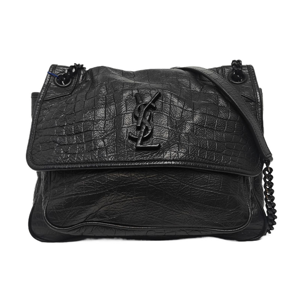 NIKI Medium Calfskin Black