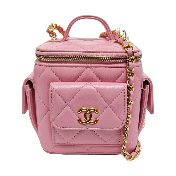 Quilted Lambskin Pink