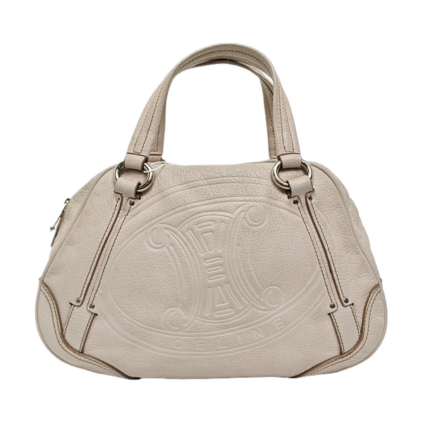 Calfskin Top Handle Bag Pink