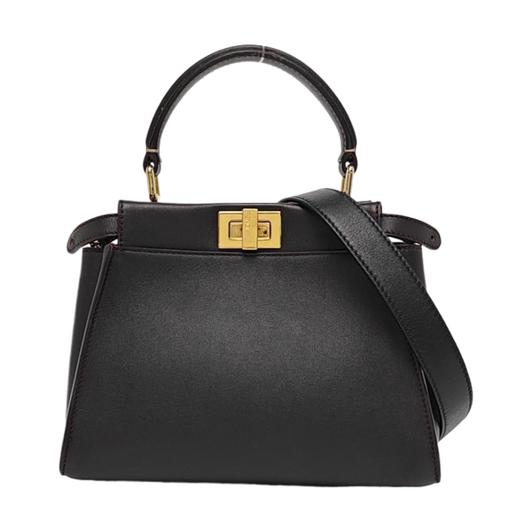 Peekaboo Mini Lambskin Black