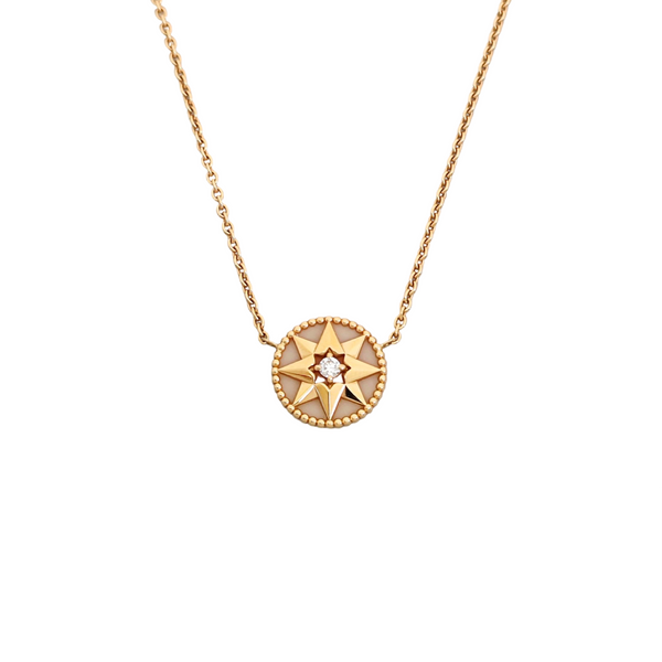 Rose Des Vents 18k Rose Gold Necklace