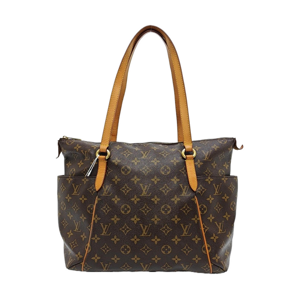 TOTALLY MM Monogram Coated Canvas Brown