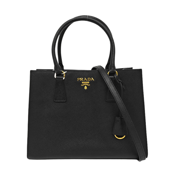 Bibliothèque Saffiano Calfskin Black