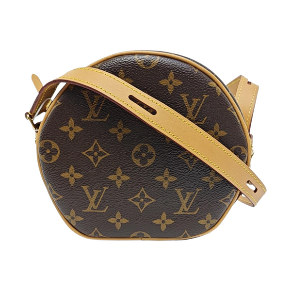 BOITE CHAPEAU PM Monogram Coated Canvas Brown