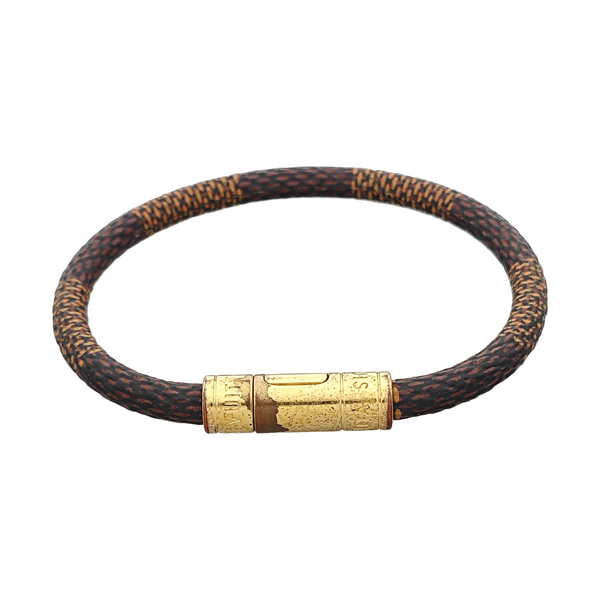 CONFIDENTIEL Metal Brown Bangle