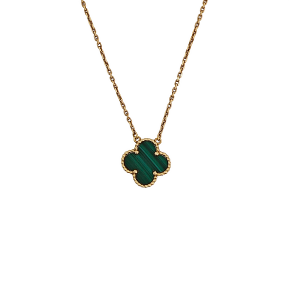 Vintage Alhambra 18k Gold Necklace
