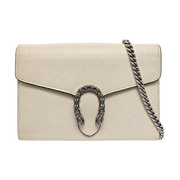Dionysus Mini Calfskin White