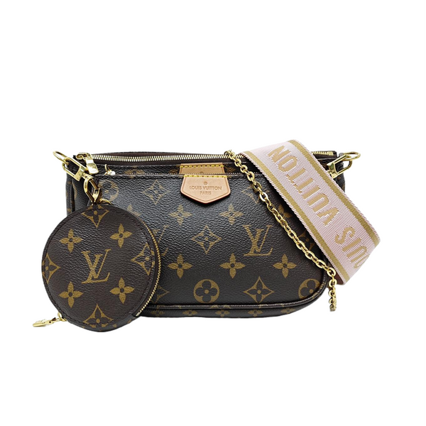 MULTI Monogram Coated Canvas Brown