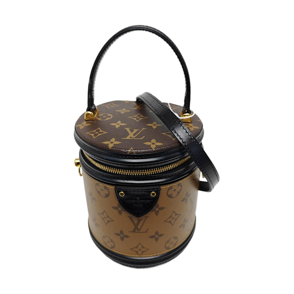 CANNES PM Monogram Coated Canvas Brown