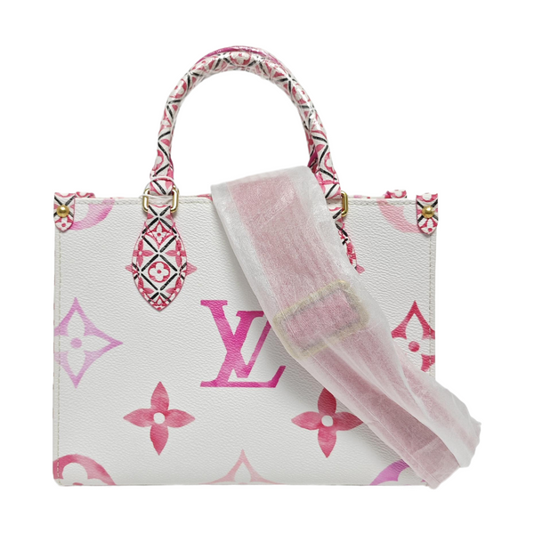 ONTHEGO PM Monogram Coated Canvas White
